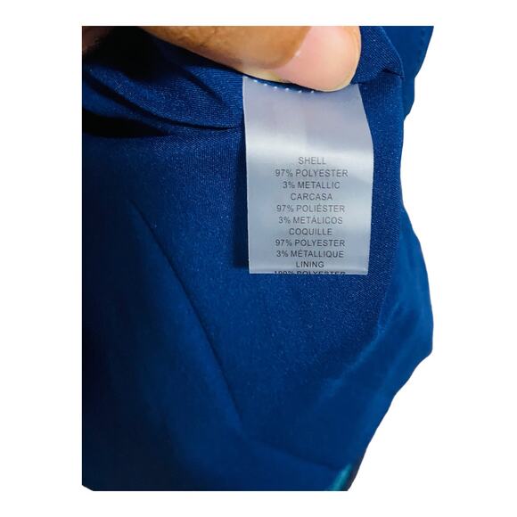 Vince Camuto Sleeveless V-Neck Fit and Flare Jacquard Dress, Sz 8— NWT - Picture 4 of 10